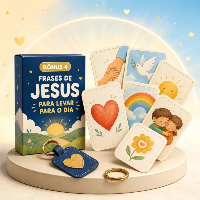 Cartões com Frases de Jesus para Levar para o Dia
